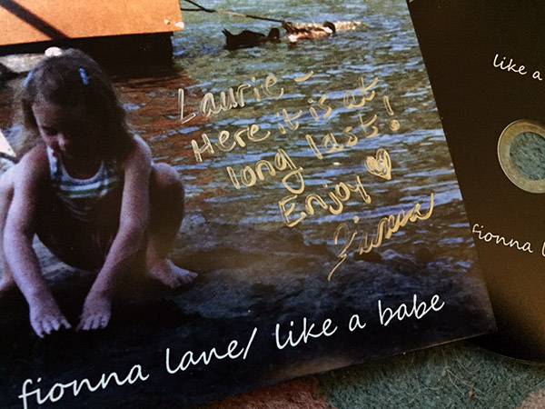 Copy of Fionna Lane's CD, Like a Babe
